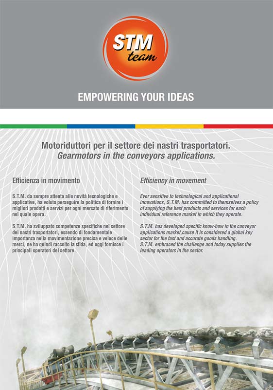 STM Leaflet - Conveyor application by EQM Industrial