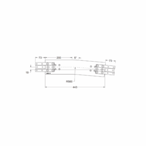 MR2 Vertical Bend 5 Degrees for Conveyors