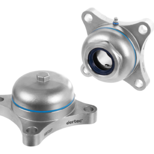 Stainless Steel F 4 Bolt Flanged Units